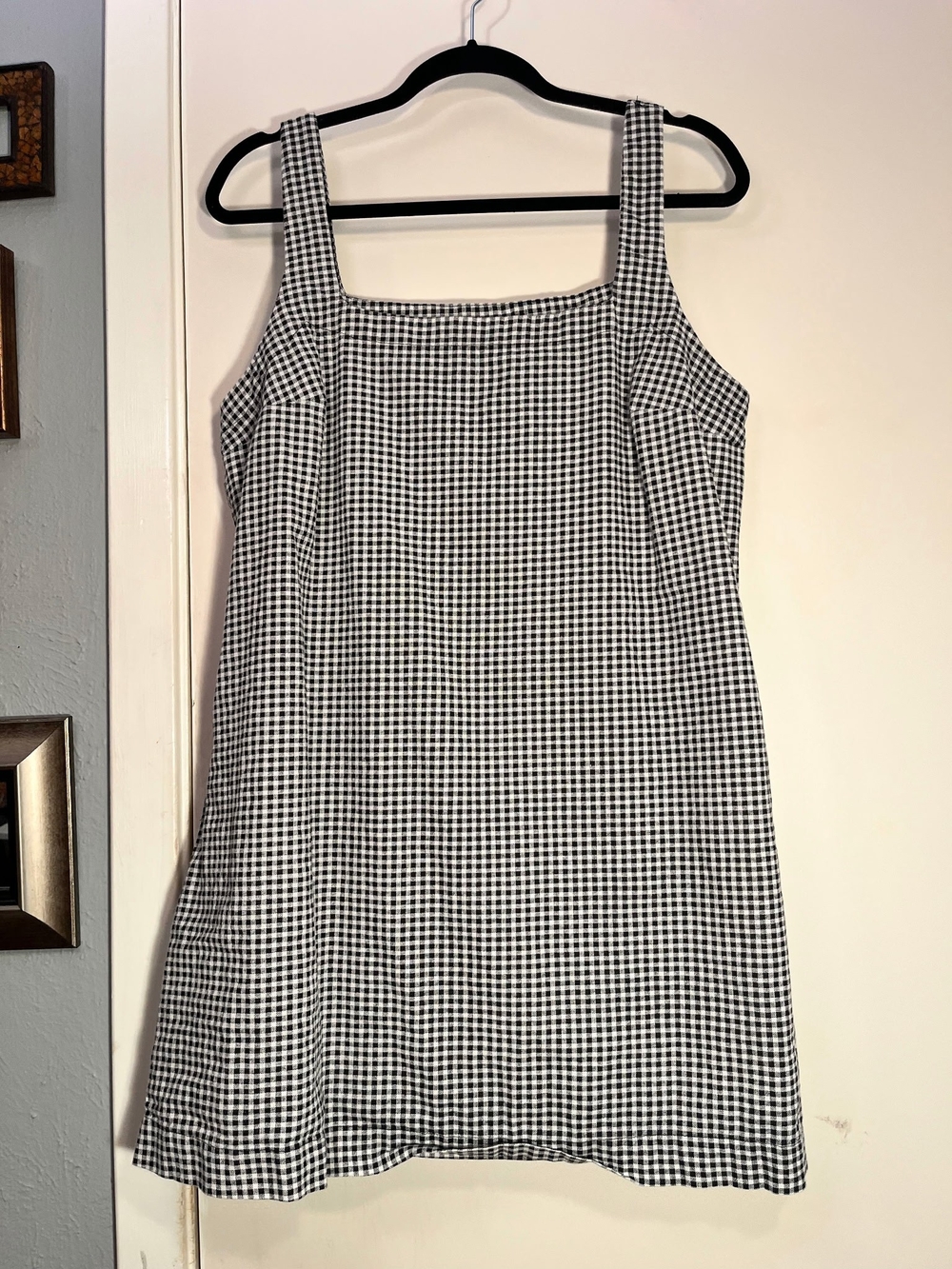 a new day Black and White Gingham Tank Top - Picture 2 of 6